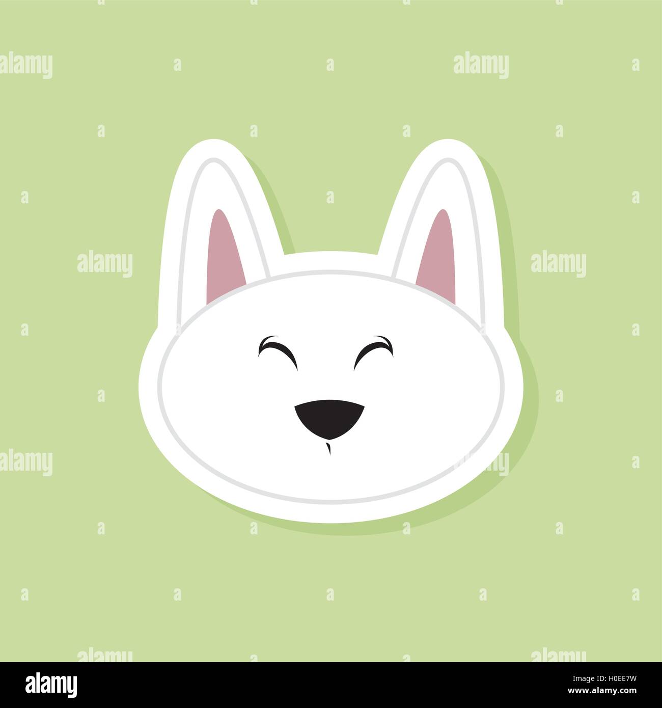 Cute dog Face Stock Vector Image & Art - Alamy