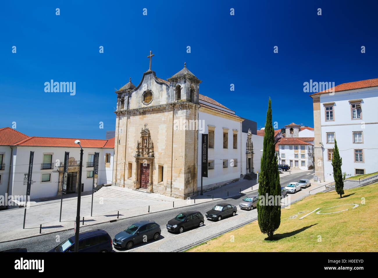 Igreja de Sao Joao de Almedina at the National Museum Machado de Castro in Coimbra, Portugal Stock Photo