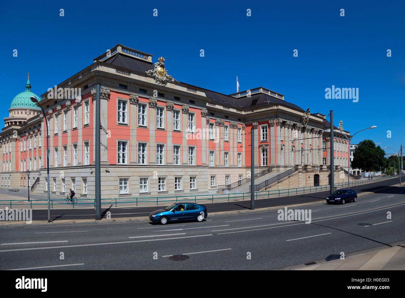 Potsdam Landtag Brandenburg Goverment Stock Photo