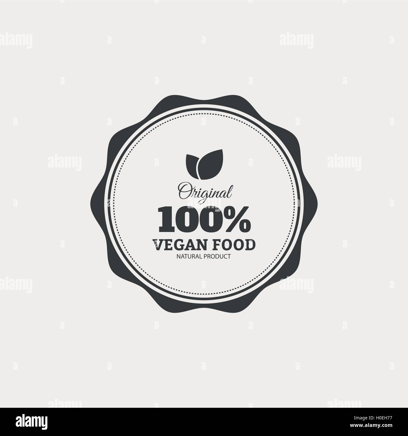 Organic food label Stock Vector Image & Art - Alamy