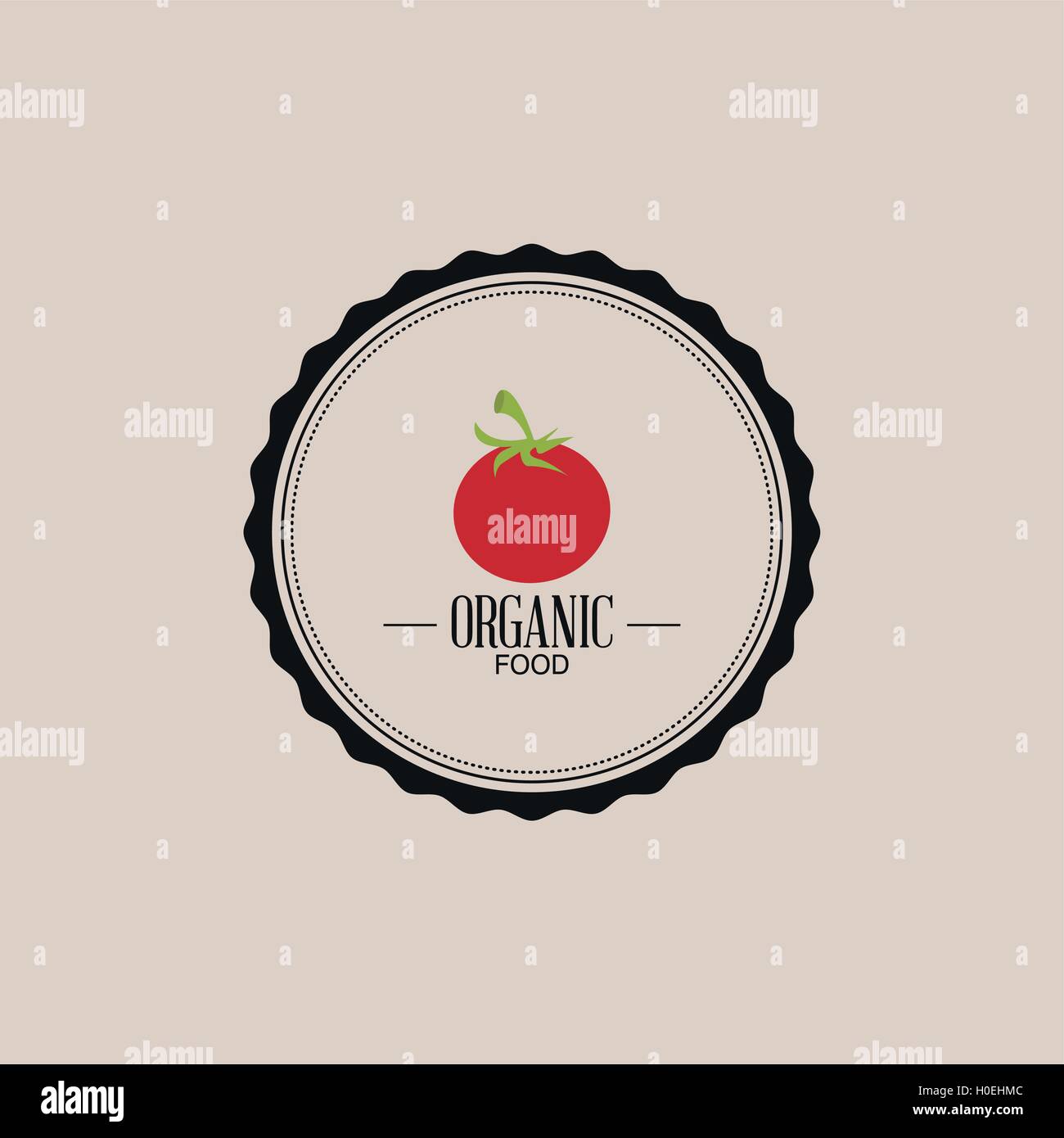 vegan food label Stock Vector Image & Art - Alamy