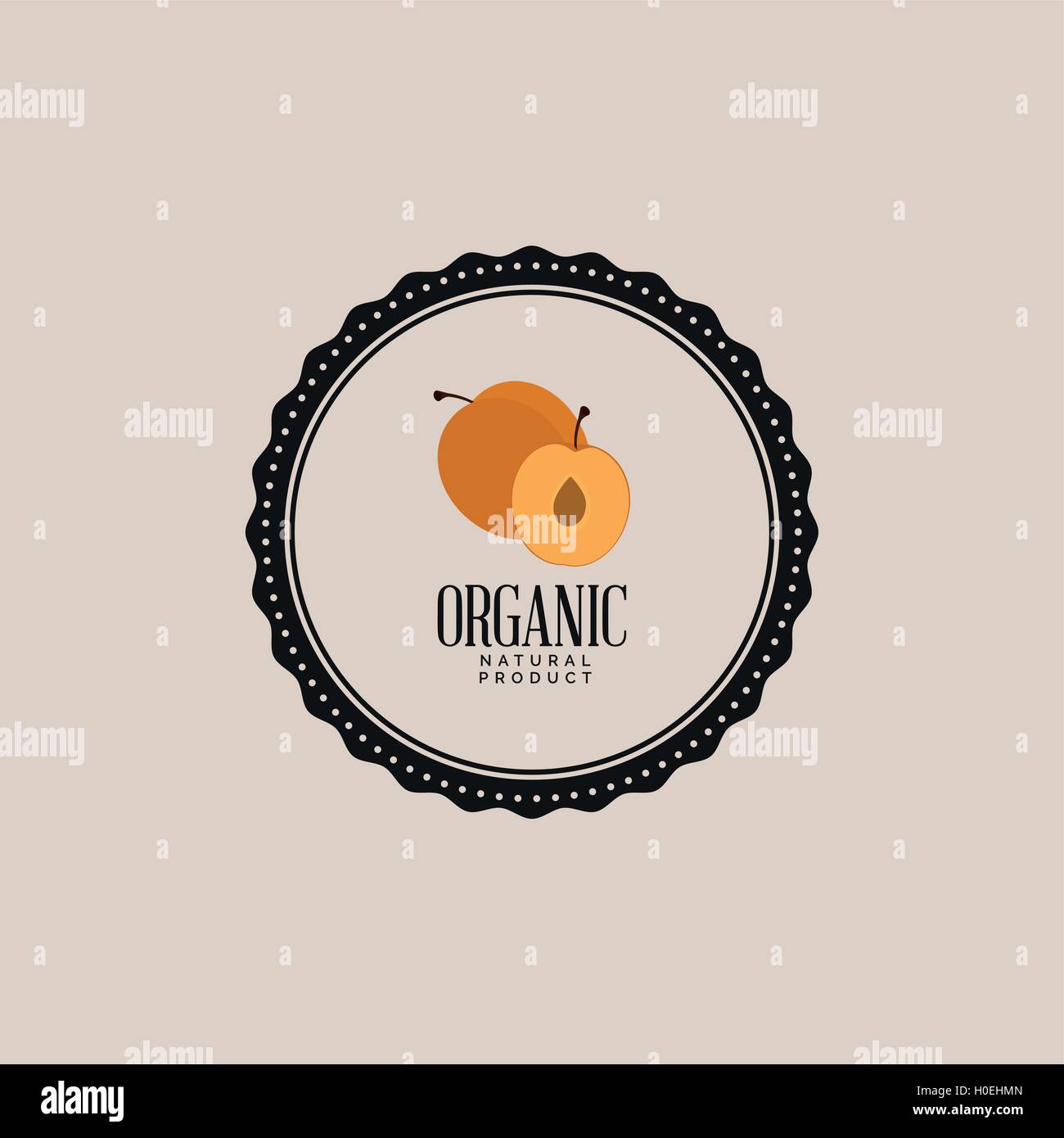 vegan food label Stock Vector Image & Art - Alamy