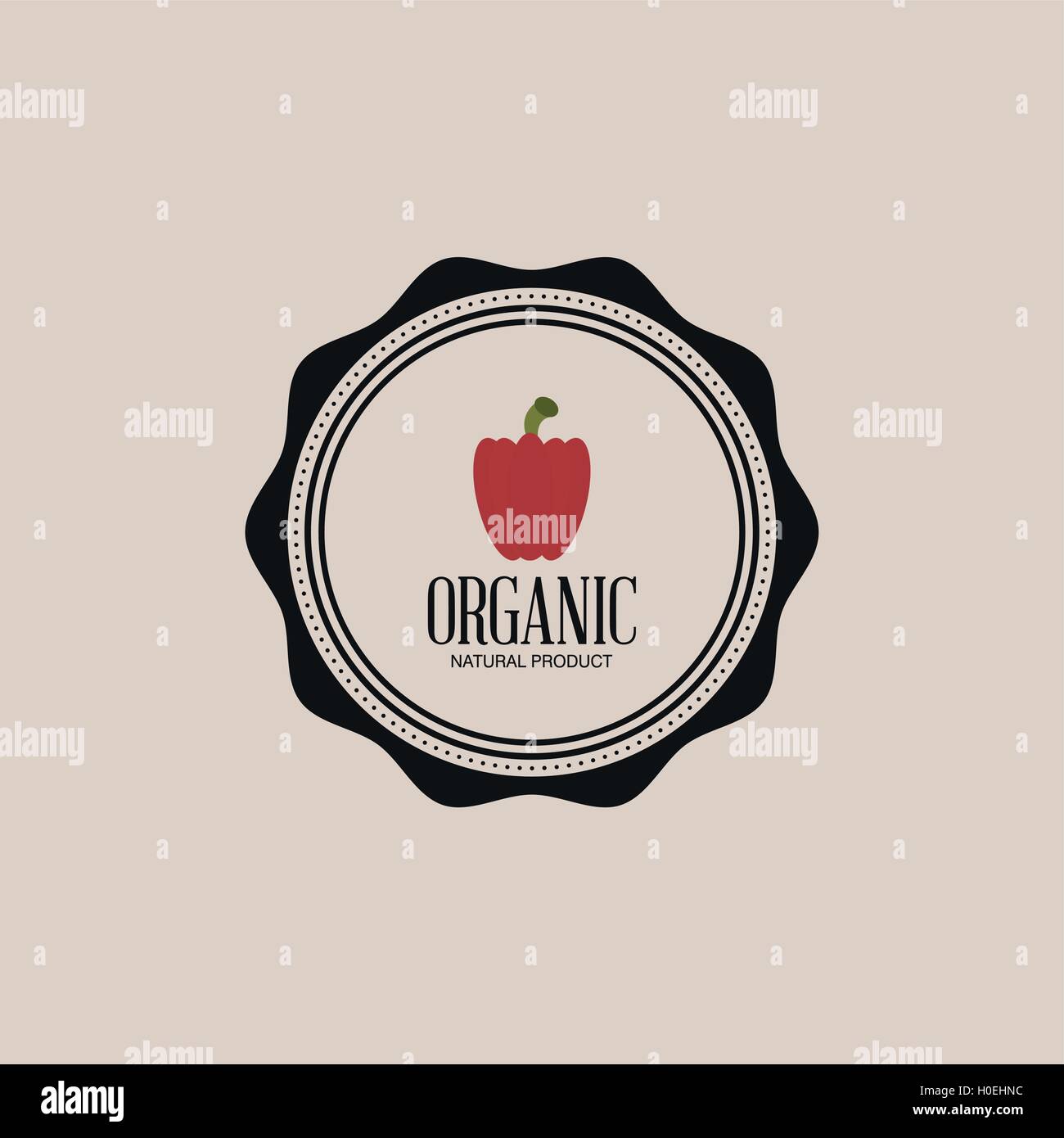 vegan food label Stock Vector Image & Art - Alamy