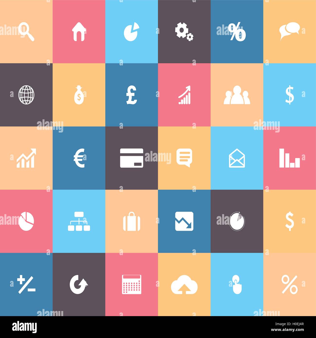 Business Money icons Stock Vector Image & Art - Alamy