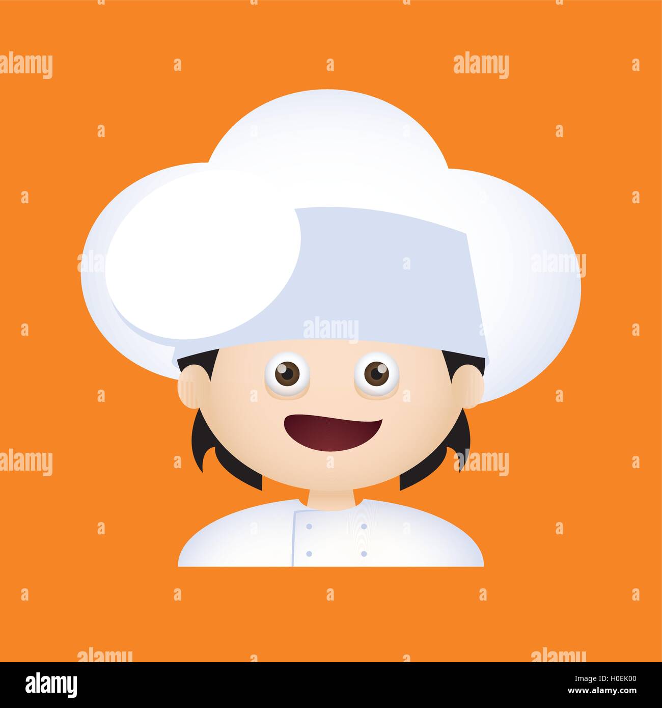 Chef Expression Face Stock Vector Image & Art - Alamy