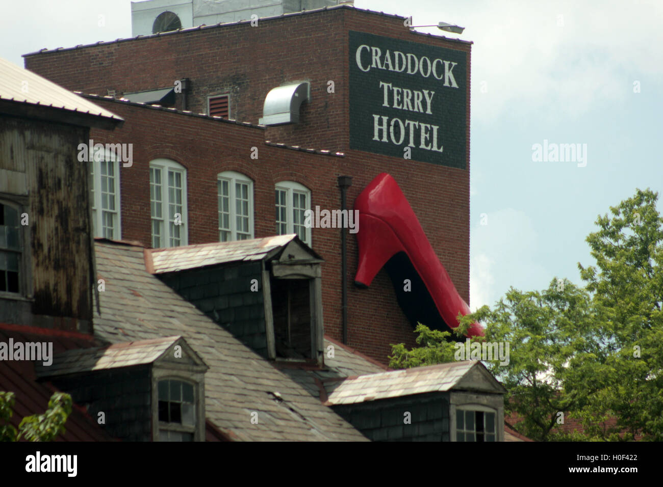 Craddock Terry Hotel, historic building in downtown Lynchburg, Virginia