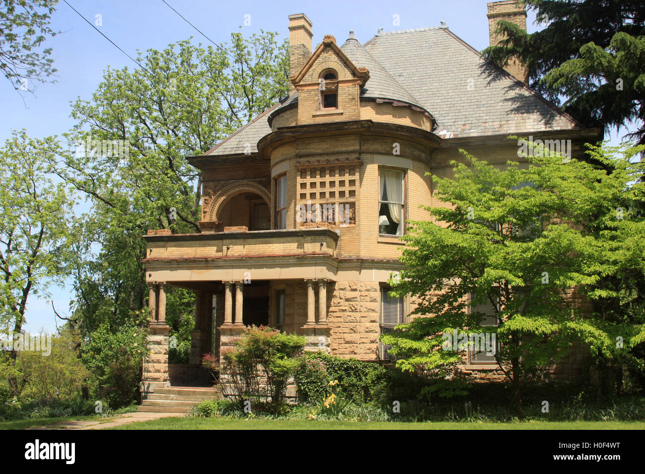 House in historic district of Lynchburg, Virginia Stock Photo 120805716 Alamy