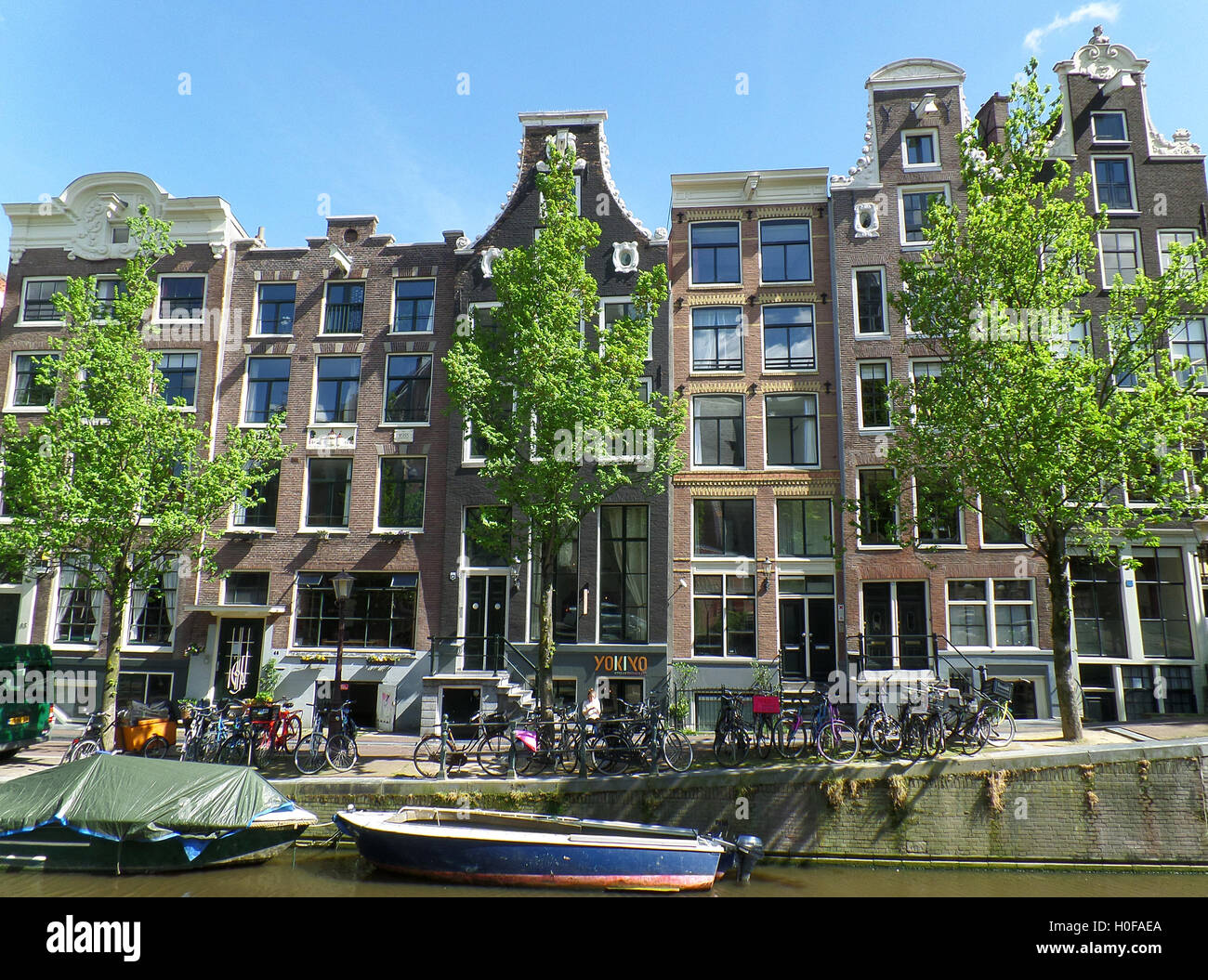 Dutch Style Architectures in Amsterdam, Netherlands Stock Photo Alamy