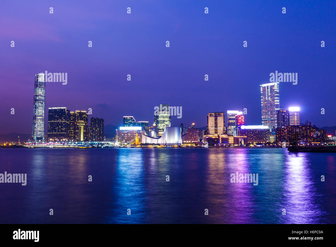 Kowloon skyline in Hong Kong Stock Photo - Alamy