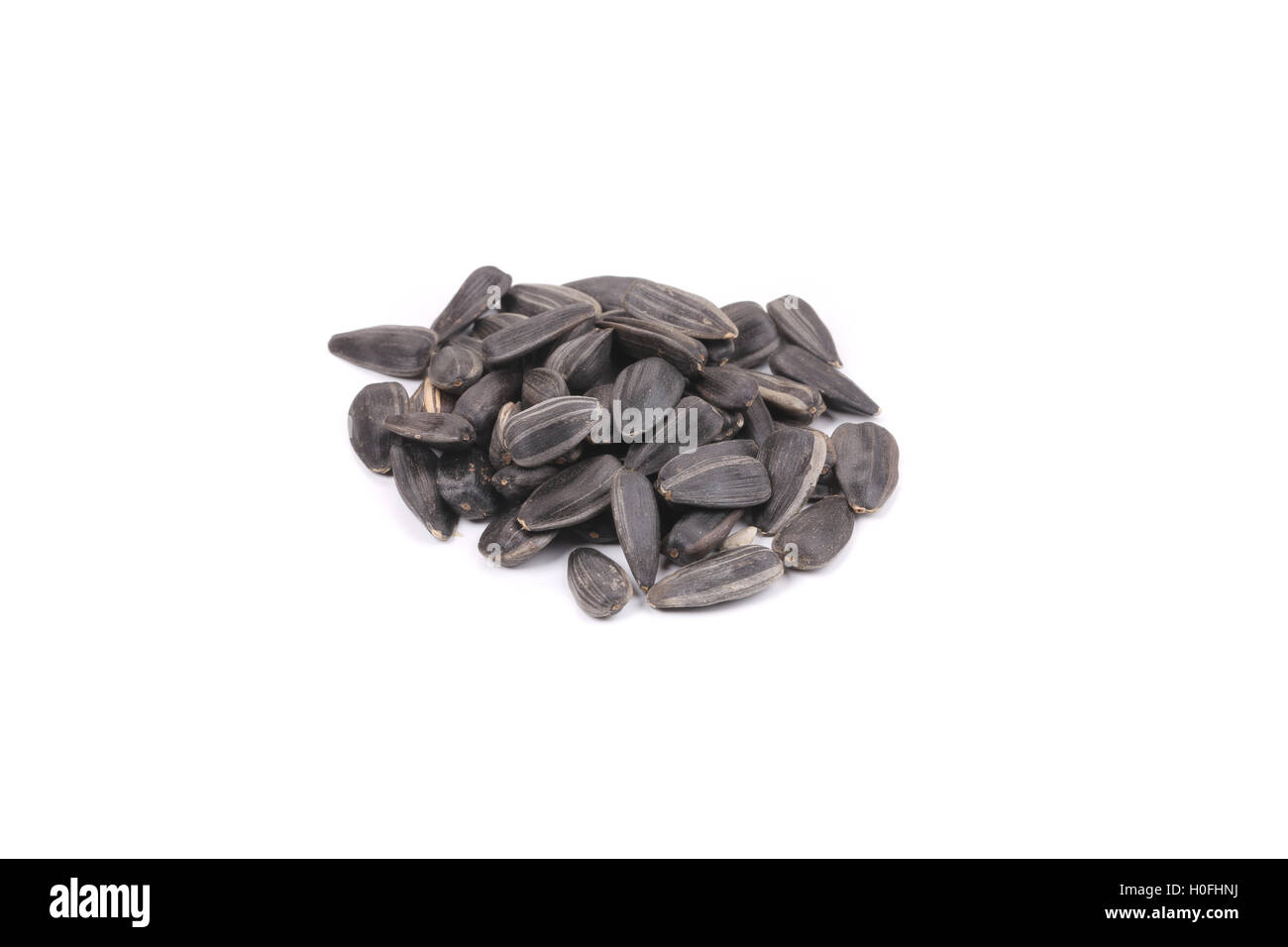 Close up of black sunflower seeds Stock Photo - Alamy