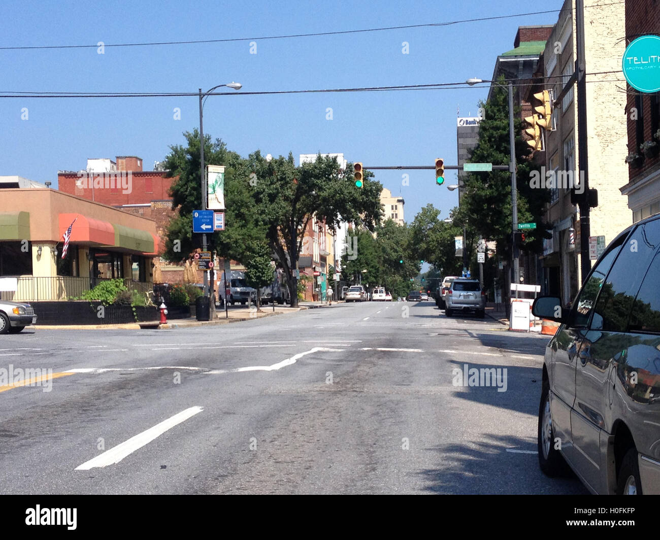 Main Street in downtown Lynchburg, VA, USA Stock Photo Alamy