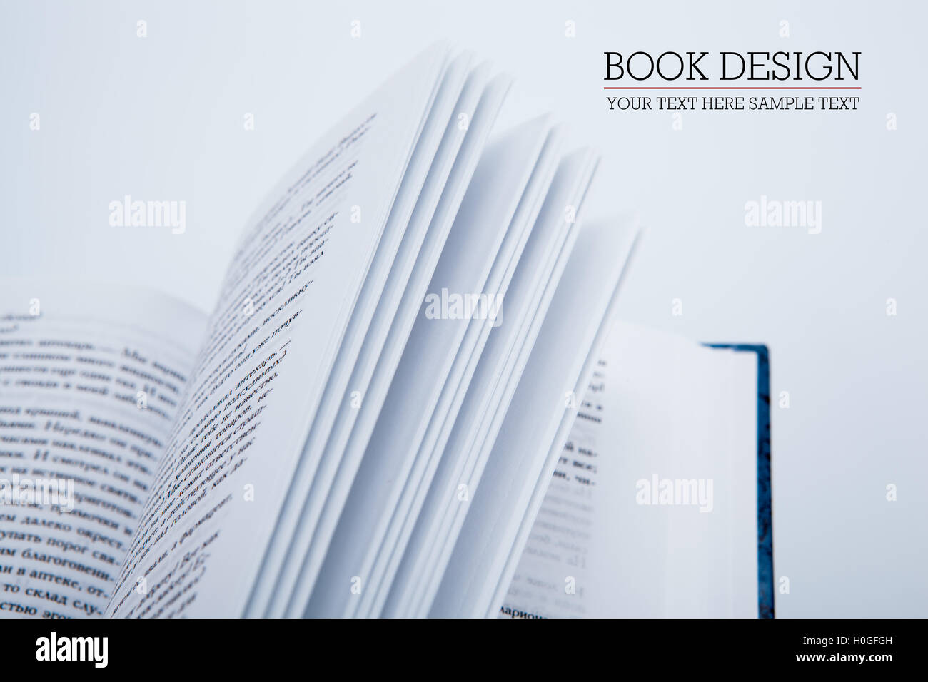 Pages of the book Stock Photo - Alamy