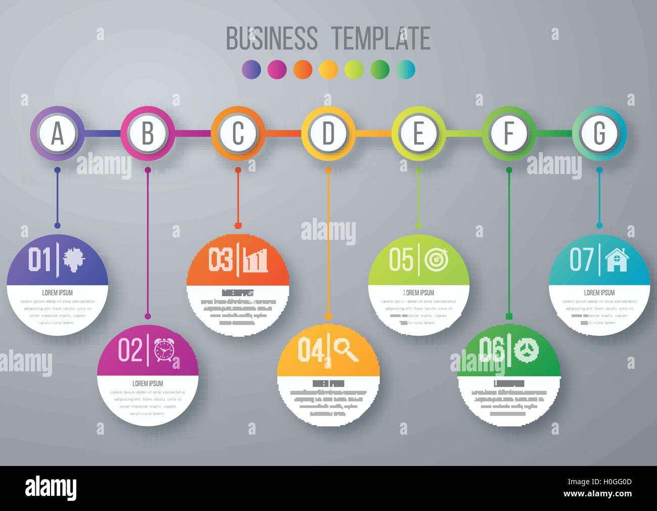 Timeline infographics template Stock Vector Image & Art - Alamy