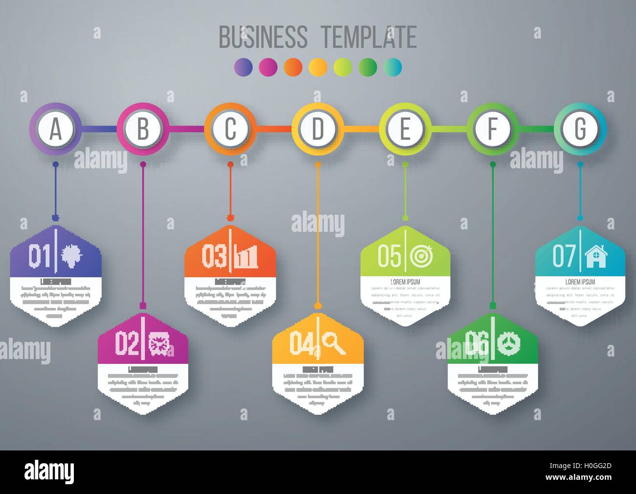 Timeline infographics template Stock Vector Image & Art - Alamy