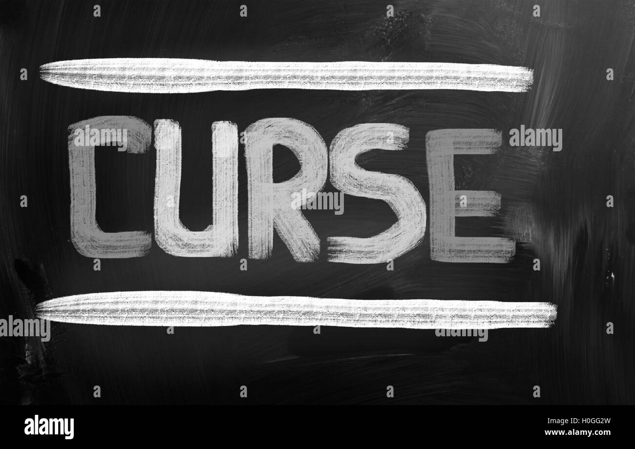 Curse Concept Stock Photo