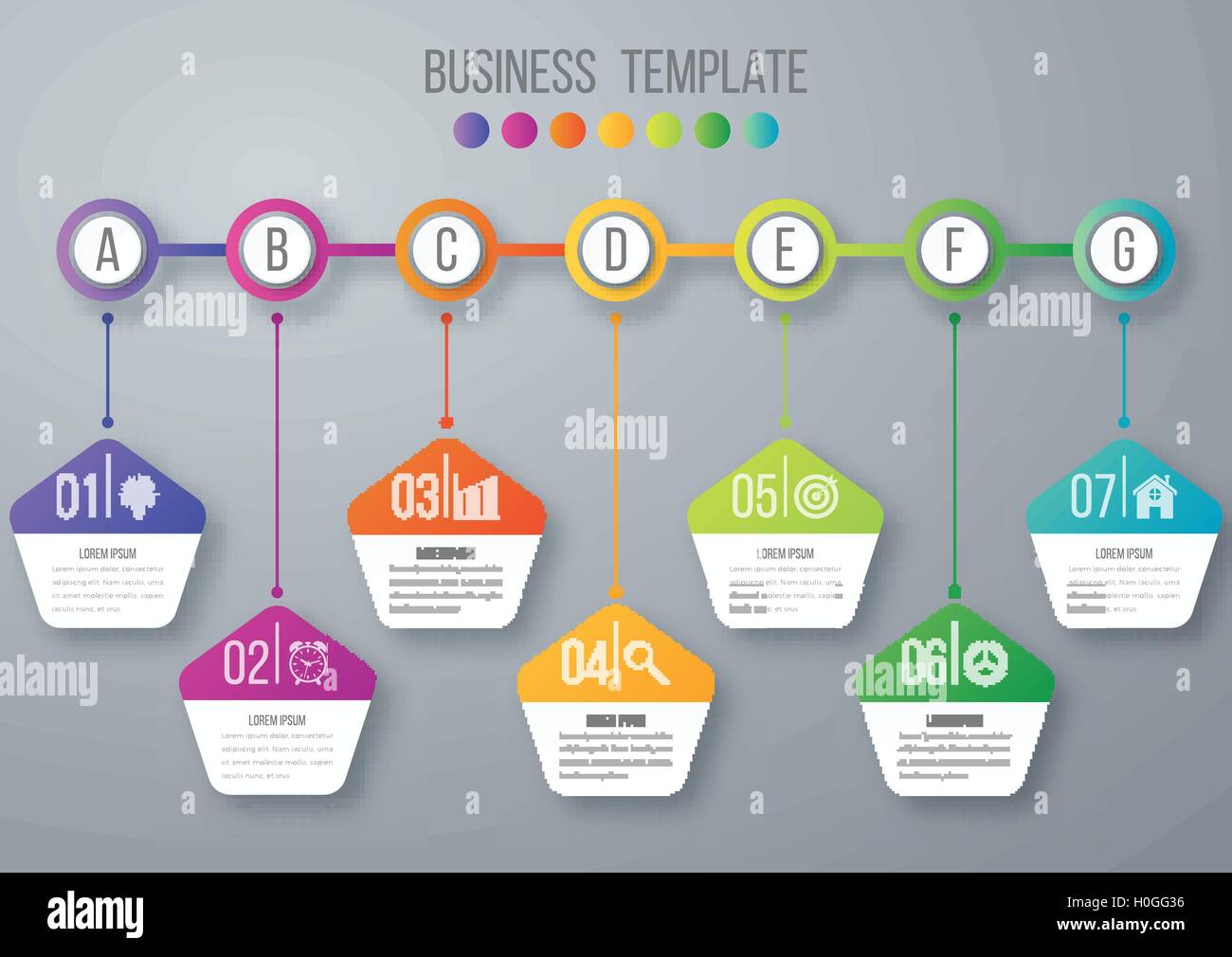 Timeline infographics template Stock Vector Image & Art - Alamy
