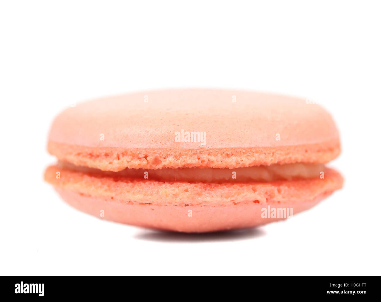 Pink macaron cakes Stock Photo - Alamy