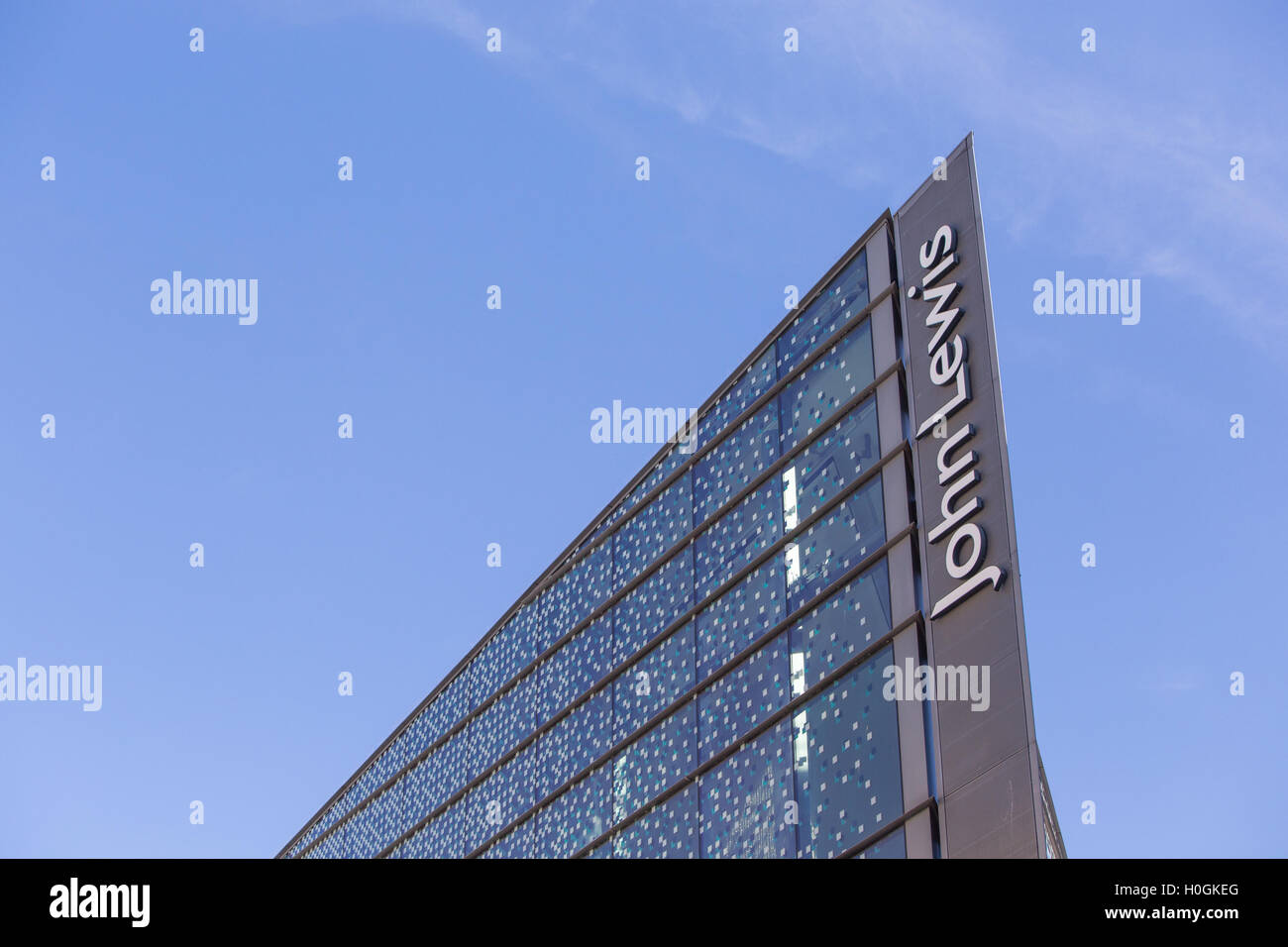 John Lewis department store in Cardiff Stock Photo Alamy