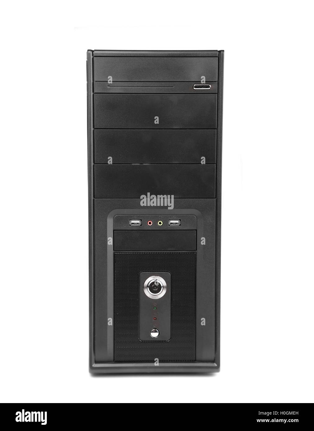 Front view of computer system unit Stock Photo - Alamy