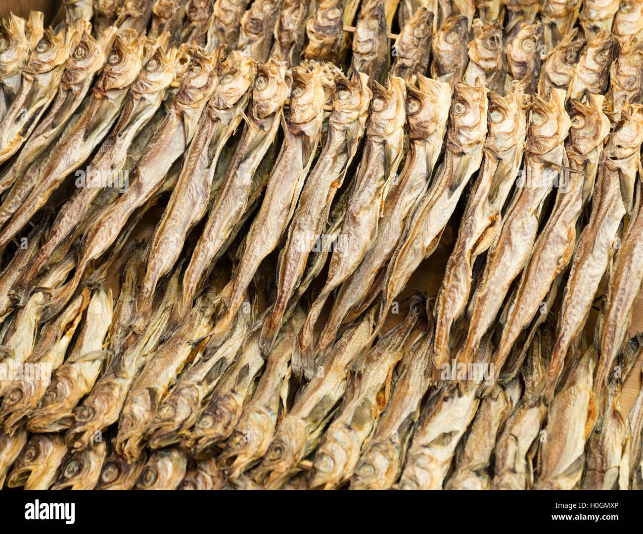 Traditional salty fish Stock Photo Alamy