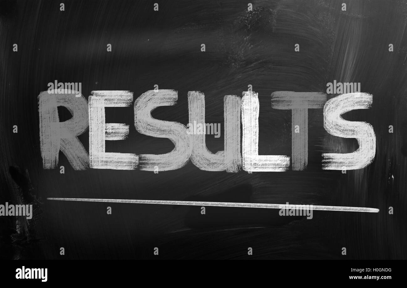 Result Concept Stock Photo