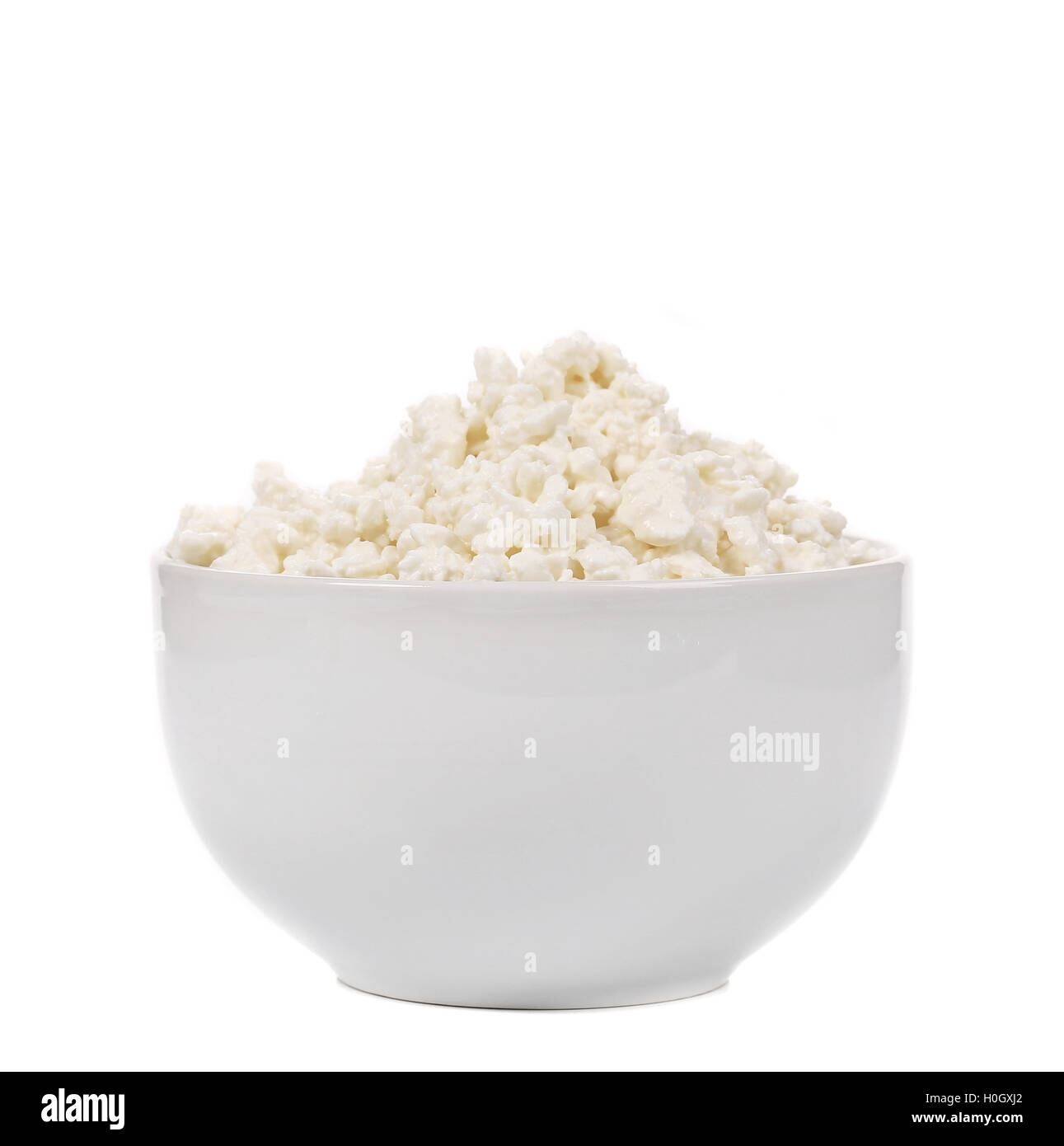 cottage-cheese-in-plate-stock-photo-alamy