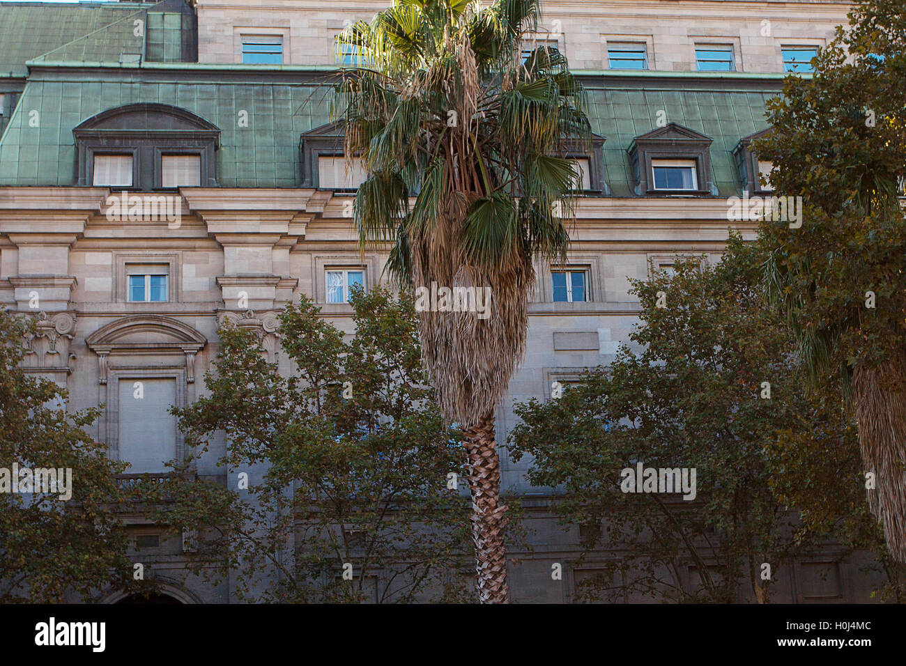 beautiful building in the heart of Buenos Aires, Argentina Stock Photo ...