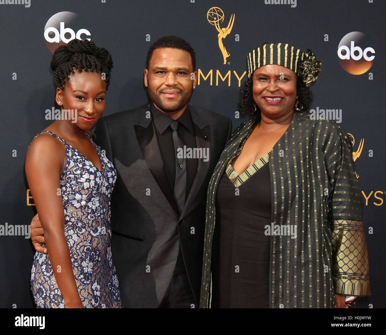 Los Angeles, CA, USA. 18th Sep, 2016. Kyra Anderson, Anthony Anderson