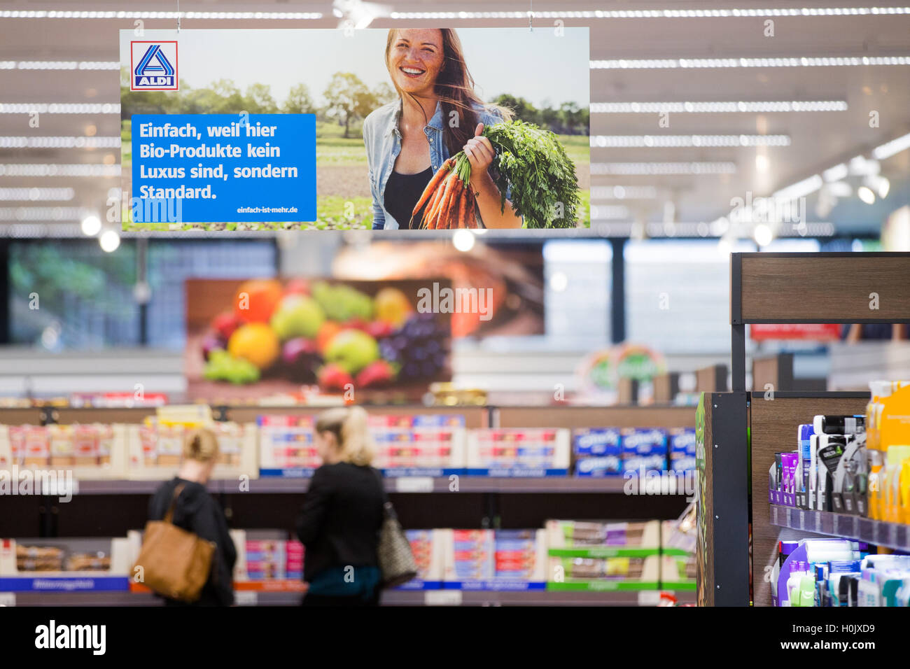 Gladbeck, Germany. 20th Sep, 2016. View of the newly designed interior