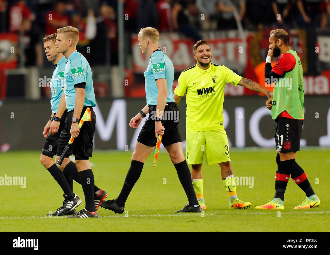 Leverkusen, Germany. 21st Sep, 2016. Bundesliga, matchday 4, Bayer 04