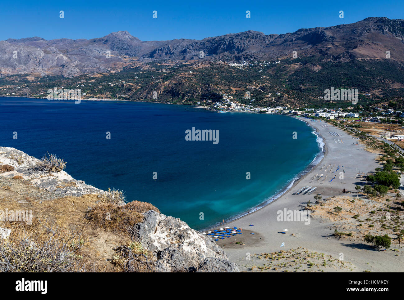 Plakias Bay, Crete Stock Photo