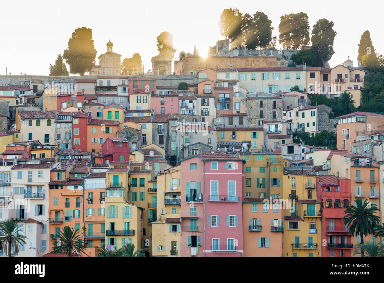 Menton houses hi-res stock photography and images - Alamy