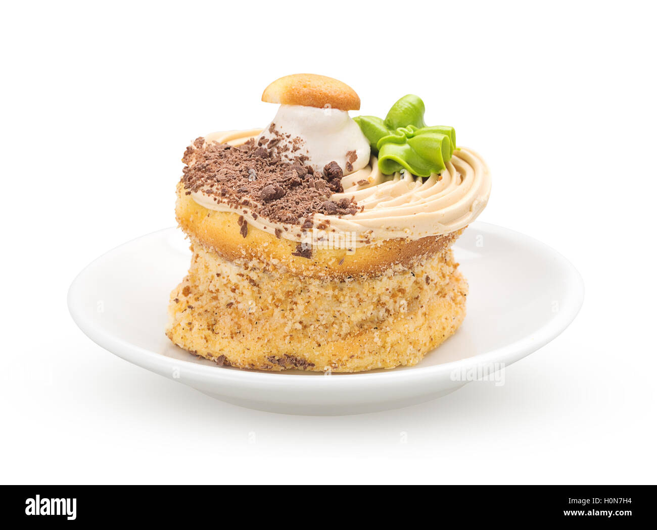 Front view delicious cake Cut Out Stock Images Pictures Alamy