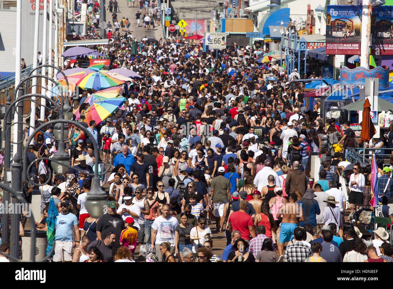 Los Angeles Crowd Crowds People High Resolution Stock Photography and
