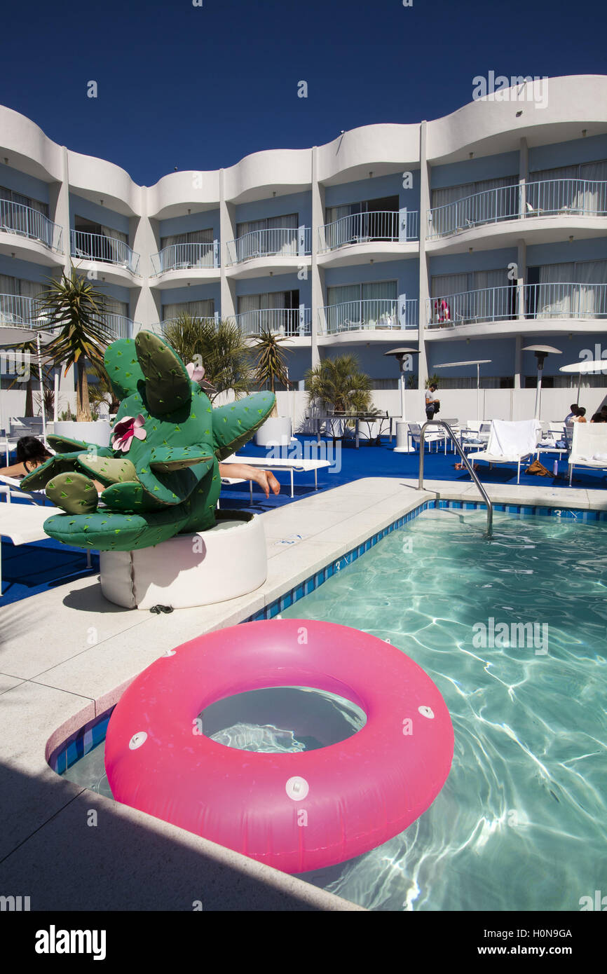 Pool, The Standard Hotel, Sunset Boulevard, West Hollywood, Los Angeles, California Stock Photo Pool, The Standard Hotel, Sunset Boulevard, West Hollywood, Los Angeles, California Stock Photo