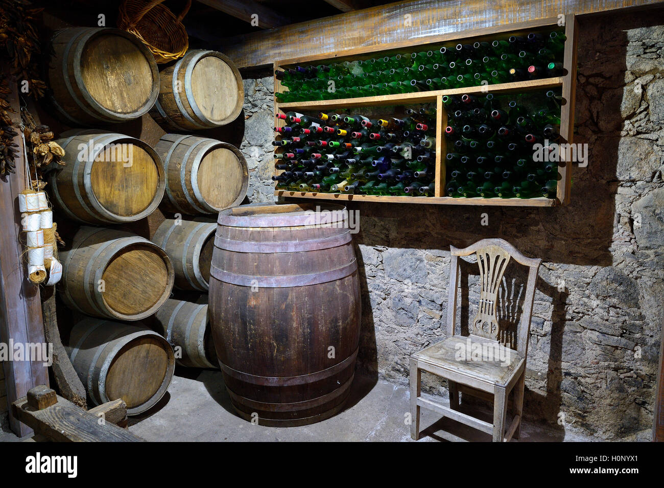 Old wine cellar, Casa de los Balcones, museum, La Orotava, Tenerife