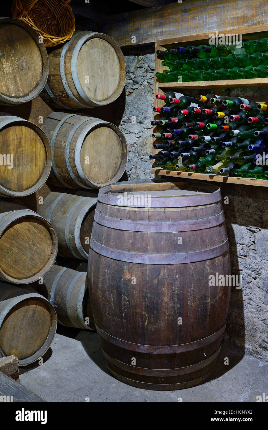 Old wine cellar hi-res stock photography and images - Alamy