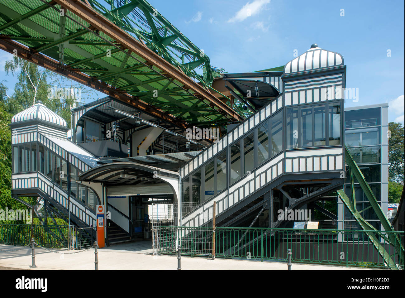 Deutschland, NordrheinWestfalen, Wuppertal, Haltepunkt Völklinger