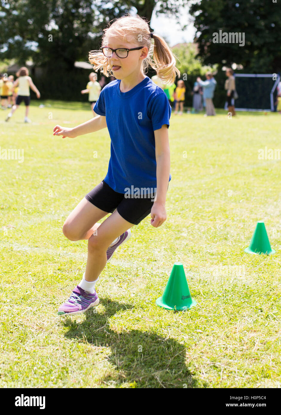 sports day at school Stock Photo Alamy