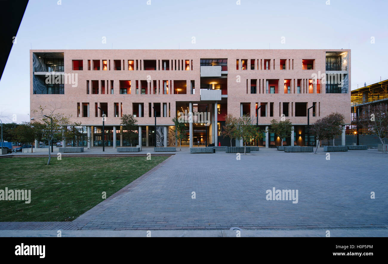 Main facade. Sol Plaatjie University, C003, Kimberley, South Africa