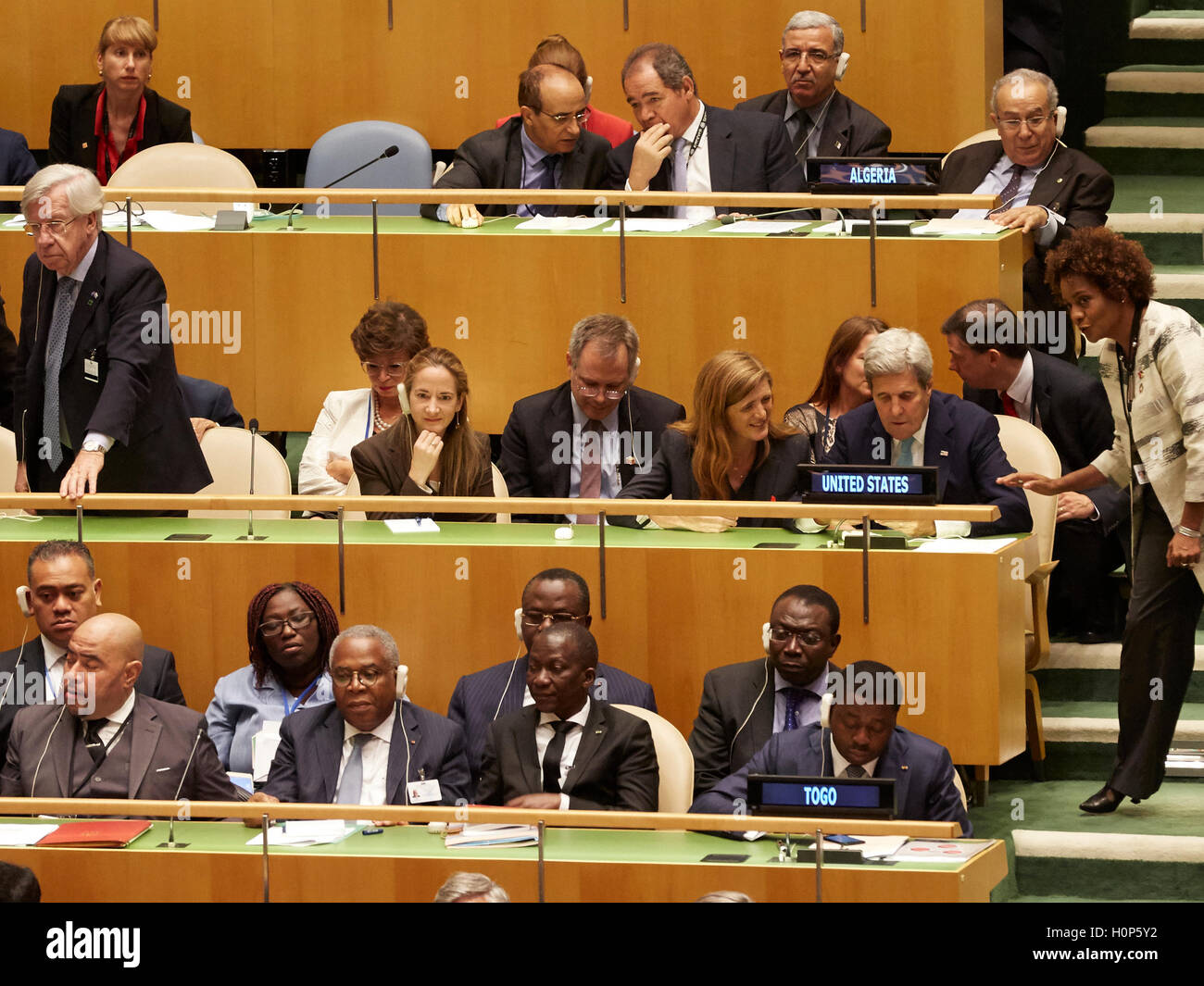 New York, United States. 20th Sep, 2016. United Nations Headquarters