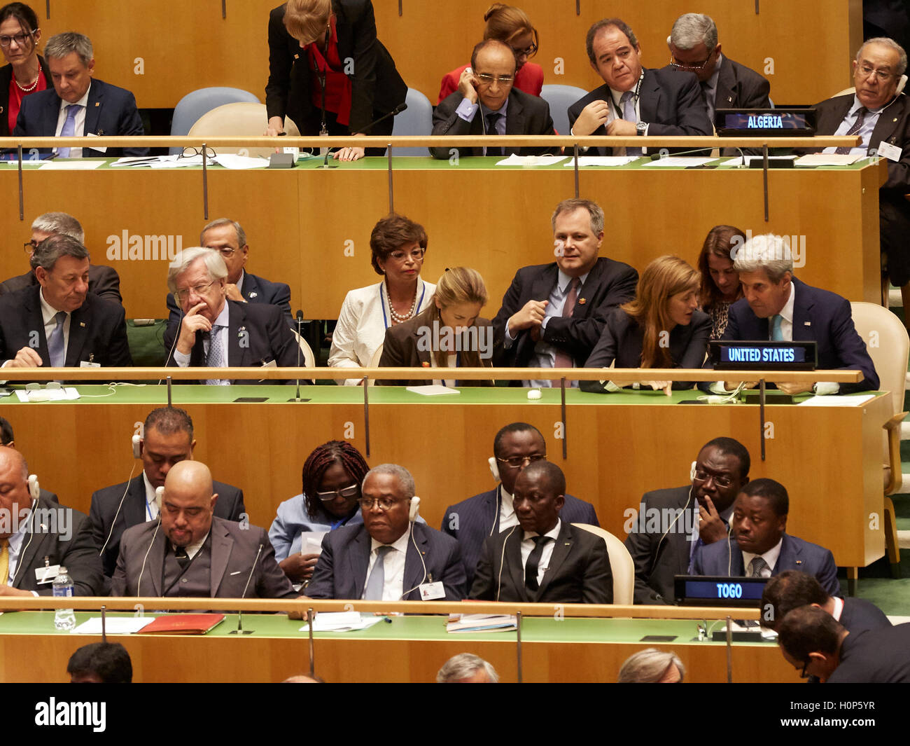 New York, United States. 20th Sep, 2016. United Nations Headquarters