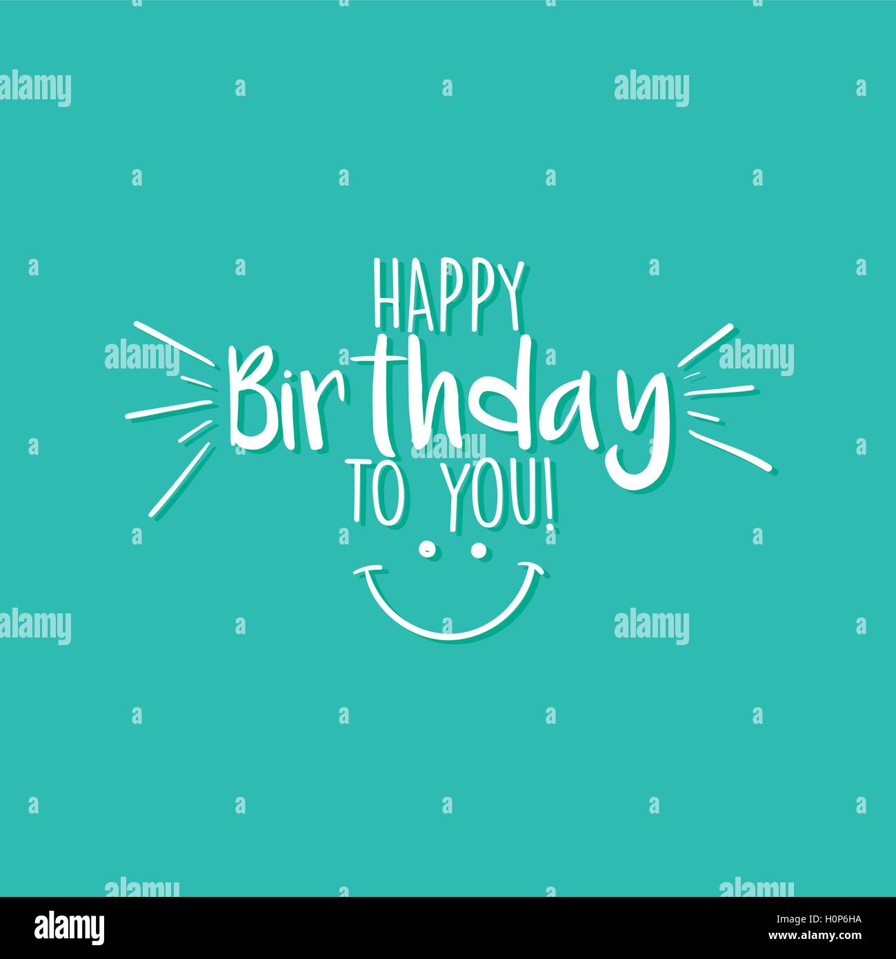 Happy Birthday label Stock Vector Image & Art Alamy