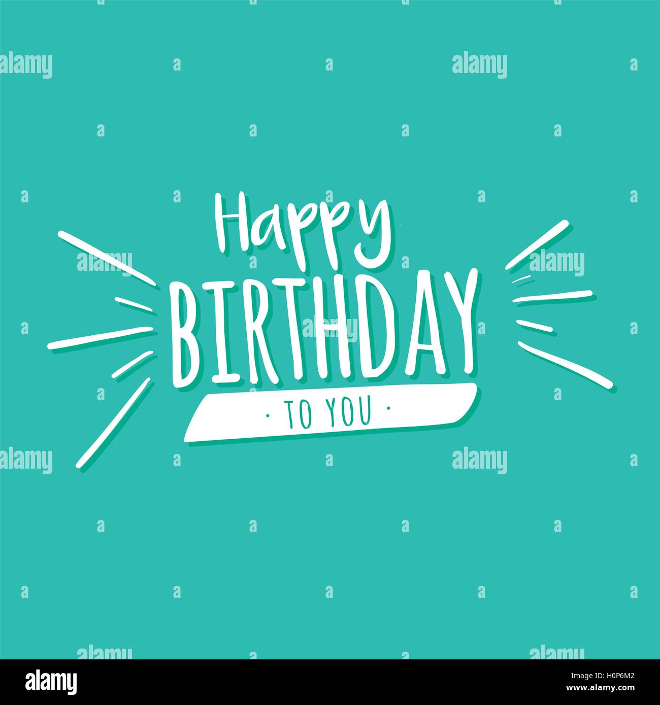 Happy Birthday label Stock Vector Image & Art - Alamy