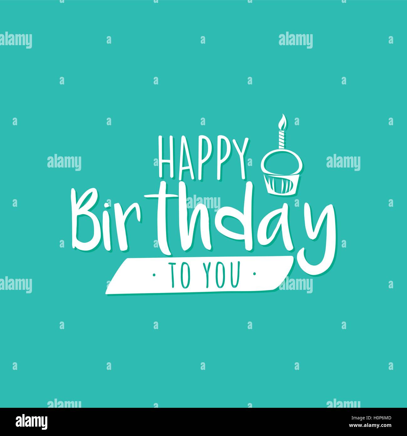 Happy Birthday label Stock Vector Image & Art Alamy
