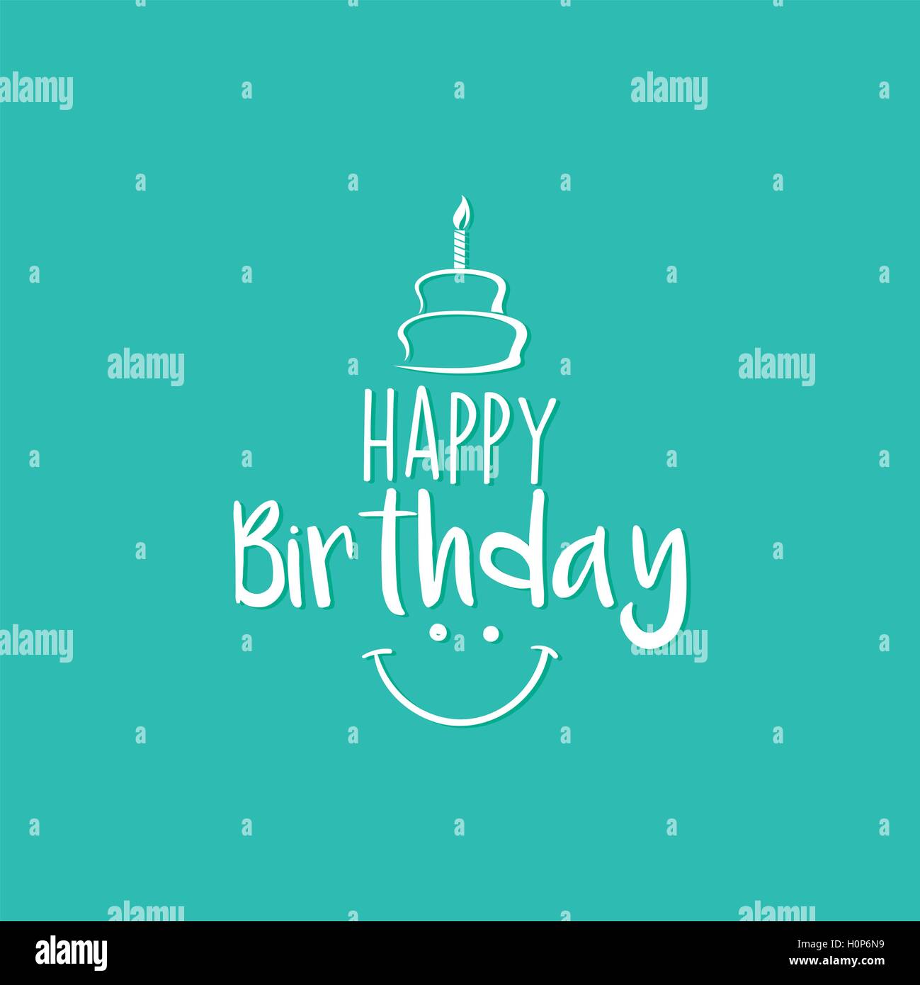 Happy Birthday label Stock Vector Image & Art - Alamy
