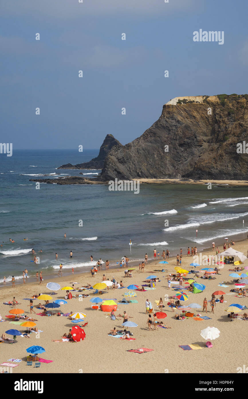 Praia De Odeceixe Beach In The Algarve Portugal Europe Stock Photo Alamy