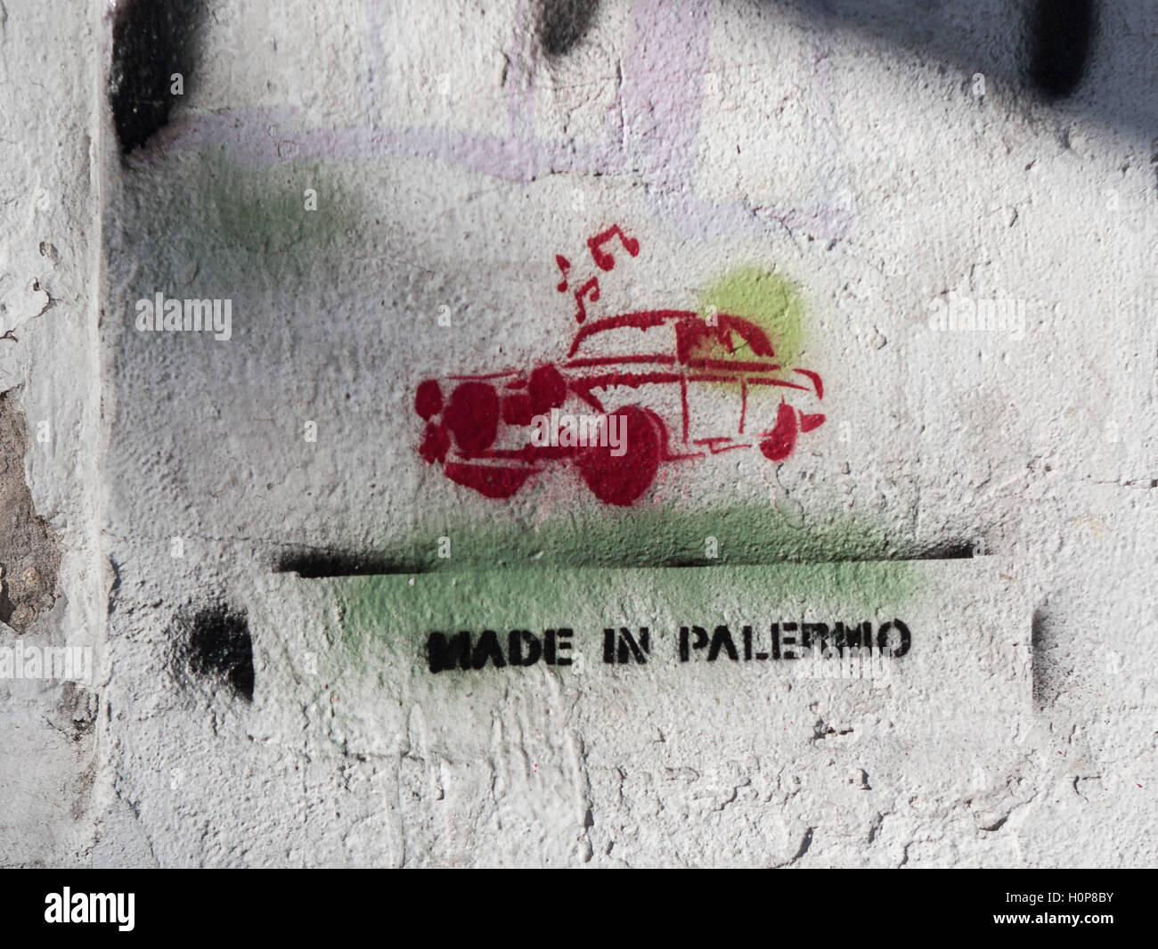 Buenos Aires Graffiti Stock Photo