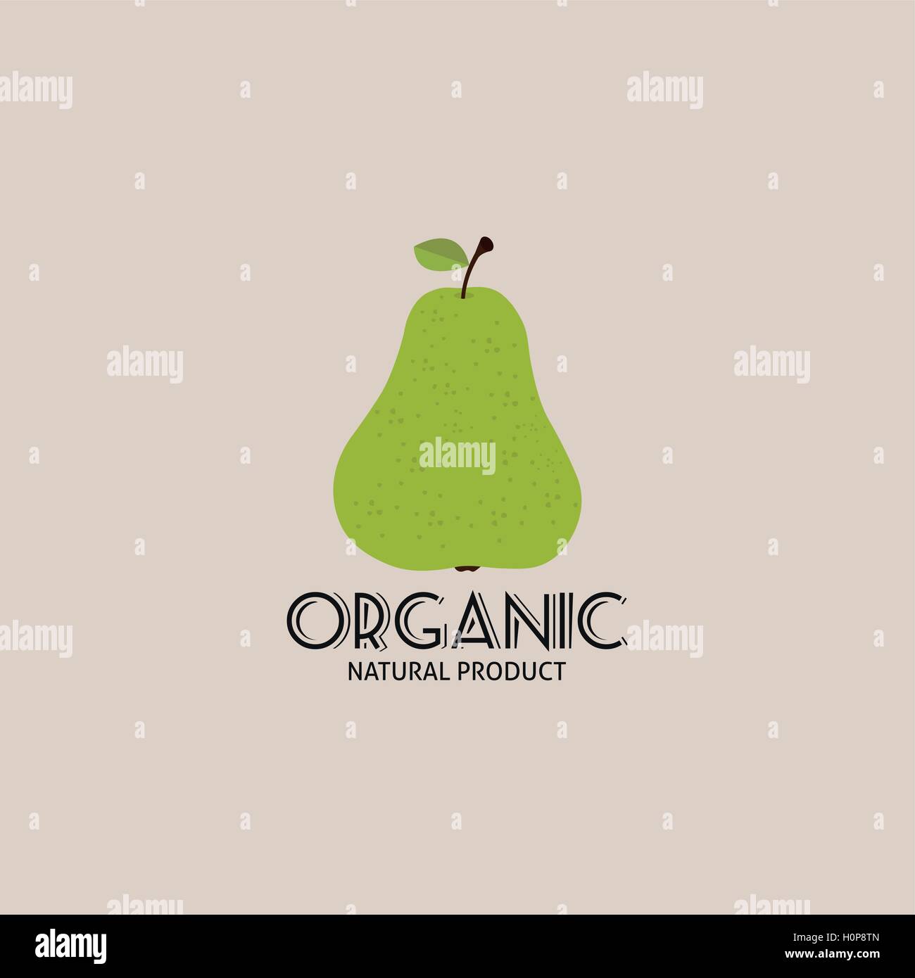 Organic Food Label Stock Vector Image & Art - Alamy