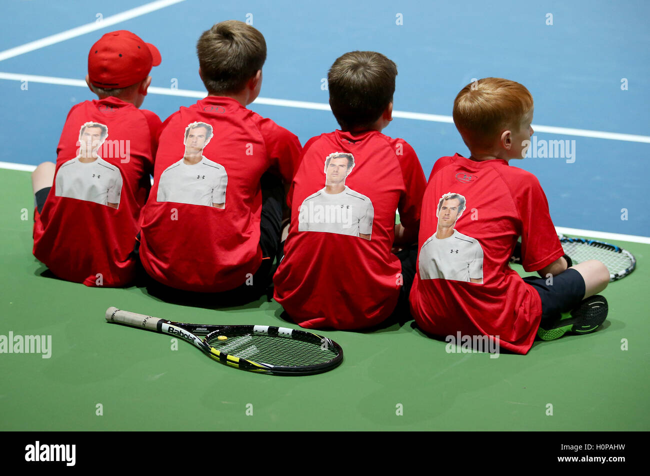 Young andy murray hi-res stock photography and images